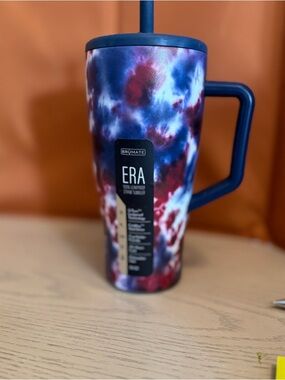 BrüMate ERA Travel Tumbler - Starburst red/whire/blue